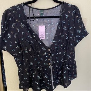 NWT Wild Fable Top
